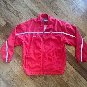 Nike Men’s Red Full Zip Jacket